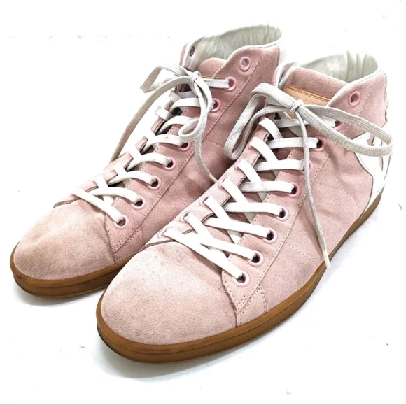 Louis Vuitton Sneakers Women Pinks Suede